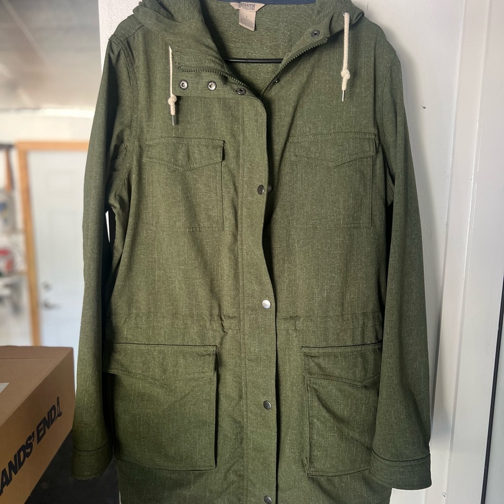 Duluth Trading Co Women's Green Utility Jacket
